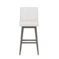 thumbnail image 3 of HH2 Home Parson Wood Adjustable Height Swivel Bar Stool, 3 of 19