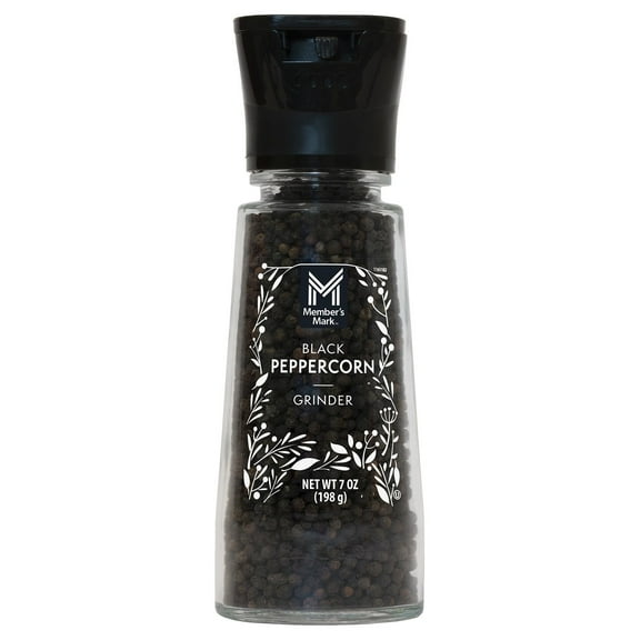 Member's Mark Black Pepper Grinder, 7 oz.