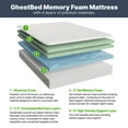 thumbnail image 7 of GhostBed Medium Firm Memory Foam Mattress and Adjustable Base Set, 7 of 10
