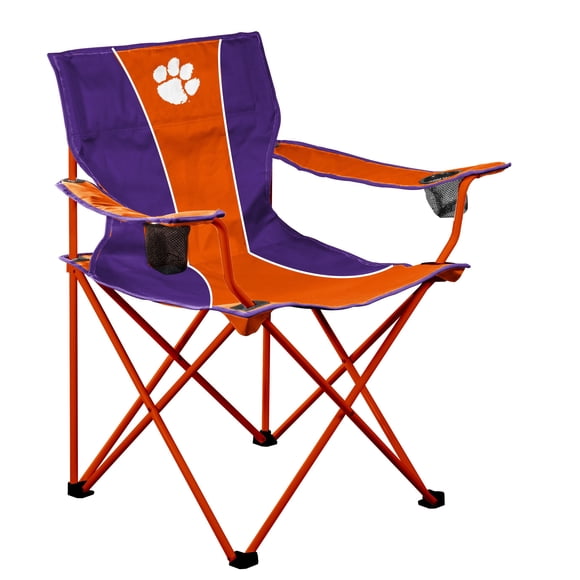 Logo Brands Clemson Tigers Sideline XL Chair