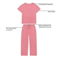 thumbnail image 9 of Member’s Mark Women’s Tee & Pant Pajama Set, 9 of 9