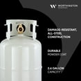 thumbnail image 3 of Worthington Pro Grade 11 lb Empty Propane Tank, 3 of 4