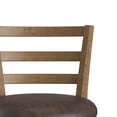 thumbnail image 21 of HH2 Home Ronan Wood Ladder Back Adjustable Height Swivel Stool, 21 of 22