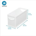 thumbnail image 8 of iDesign 9-Piece Recycled White Stacking Kitchen and Pantry Storage Set, 8 of 10