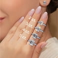 thumbnail image 9 of Lab Created Emerald Cut Solitaire Diamond Ring, 9 of 9