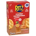thumbnail image 11 of RITZ Peanut Butter Sandwich Crackers, Lunch Snacks, 32 pk., 11 of 13