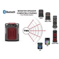 thumbnail image 5 of Monster Rockin' Roller Sport Portable Indoor/Outdoor Bluetooth Speaker, 5 of 9