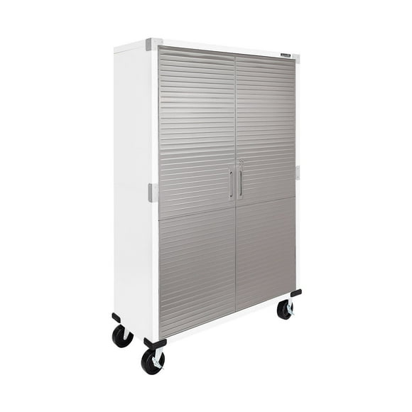 Seville Classics UltraHD Storage Cabinet, 48" W x 18" D x 72" H
