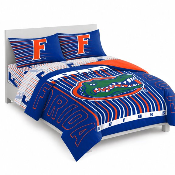 Logo Brands Florida Queen Bed-In-A-Bag Set