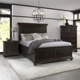 thumbnail image 1 of Society Den Brooks Poplar Wood Platform Storage Bedroom Set, Assorted Sizes and Sets, 1 of 23