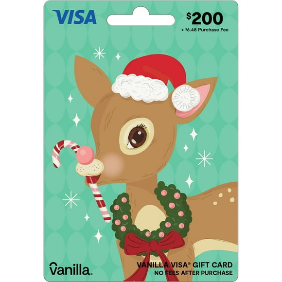 Vanilla Visa Holiday $200 gift card