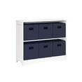 thumbnail image 1 of RiverRidge Horizontal Bookcase with 6 Bins, Assorted Shelf and Bin Colors, 1 of 6