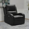 thumbnail image 1 of Serenity Power Recliner with Heat, Massage & Light, Black, 1 of 9