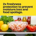 thumbnail image 3 of Glad Cling ‘N Seal Clear Plastic Food Wrap 400 sq. ft./roll, 2 rolls, 3 of 6