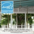 thumbnail image 9 of Hunter Downtown ENERGY STAR® Damp Rated Ceiling Fan and Wall Control - 72" & 60" Assorted Colors, 9 of 19