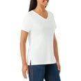 thumbnail image 4 of Member's Mark Women's Short Sleeve V-Neck Tee, 4 of 5