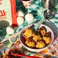 thumbnail image 6 of MiLa Pork Soup Dumplings, Xiao Long Bao, 27.3 oz Frozen Dumpling Bag – Ready-to-Steam Appetizer, 6 of 7