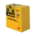 thumbnail image 3 of Scotch - 665 Double-Sided Tape, 1/2" x 1296", 3" Core, Transparent -  2/Pack, 3 of 18