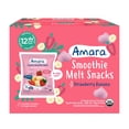thumbnail image 1 of Amara Organic Strawberry Banana Smoothie Melts, 12 pk., 1 of 9