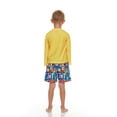 thumbnail image 4 of Character Toddler Boys 2-Piece Rashguard and Swim Trunk Set, 4 of 6