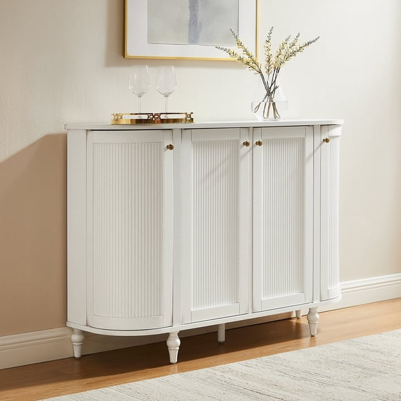 Crosley Monique Curved Sideboard Cabinets