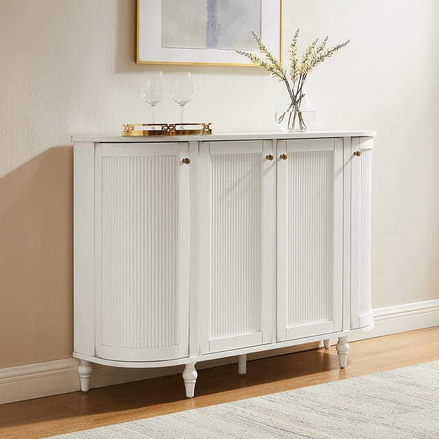 Crosley Monique Curved Sideboard Cabinets