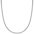 thumbnail image 1 of Italian 14K White Gold Adjustable Chain, 1 of 4
