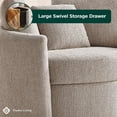 thumbnail image 5 of Lifestyle Solutions Beckett Storage Chair, 5 of 9