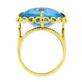 thumbnail image 2 of Treated Solitaire Gemstone Ring in 14K Gold, 2 of 6