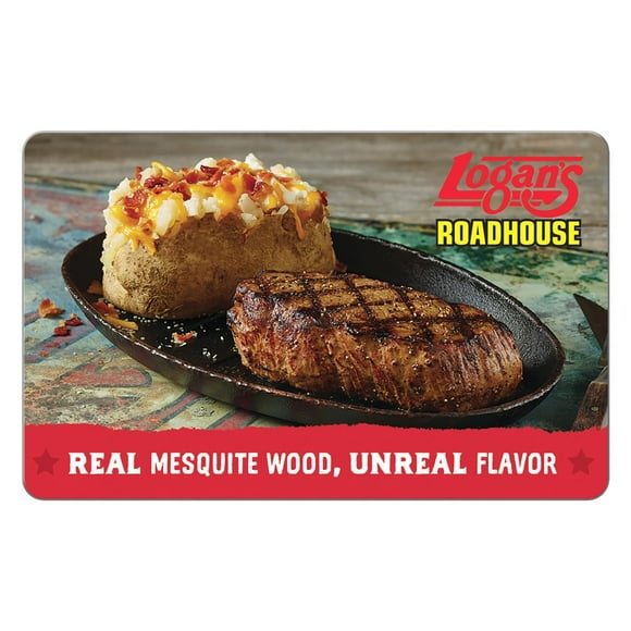 Logan's Roadhouse $100 Gift Card Multi-Pack, 2 x $50
