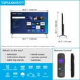 thumbnail image 3 of Philips 55" Class 6600 Series 4K UHD Roku Smart TV, 3 of 19