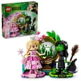 thumbnail image 1 of LEGO Wicked Elphaba & Glinda Figures Fantasy Playset Building Set, 558 pcs., 1 of 6