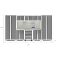 thumbnail image 4 of NewAge Products Bold Series 9 Piece Cabinet Set, 132" W x 18" D x 76.75" H, 4 of 9