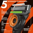 thumbnail image 2 of Gillette Labs NFL Cincinnati Bengals Men's Razor, Handle + 8 Cartridges, 2 of 10