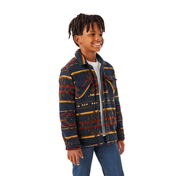 Member's Mark Boys Sherpa Lined Shacket