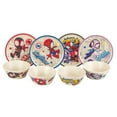 thumbnail image 1 of Zak Designs 8-Piece Bamboo Melamine Kids Dinnerware Set, 1 of 9