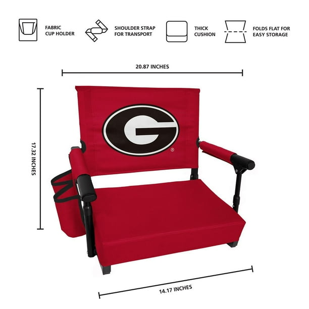 Logo Brands Georgia Bulldogs Premium Stadium Seat - Samsclub.com