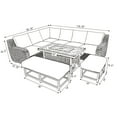 thumbnail image 9 of Member's Mark Athena Sectional with Sunbrella Fabric, 7pc, 9 of 10