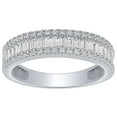 thumbnail image 1 of 0.46 CT. T.W. Baguette and Round Diamond Band in 14K Gold, 1 of 6