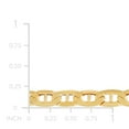 thumbnail image 4 of Beveled Mariner Chain Link Necklace in 14K Gold, 4 of 7