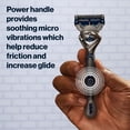 thumbnail image 6 of Gillette SkinGuard Men's Powered Handle + 10 Blade Cartridges, 6 of 8
