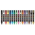 thumbnail image 2 of Uni POSCA PC-5M Water-Based Paint Markers, Medium Point (1.8-2.5mm), Assorted Colors, 16 Pack, 2 of 9
