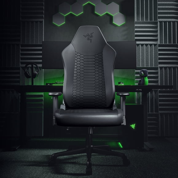 Razer Iskur V2 X NewGen EPU Leather Ergonomic Gaming Chair + Head Cushion