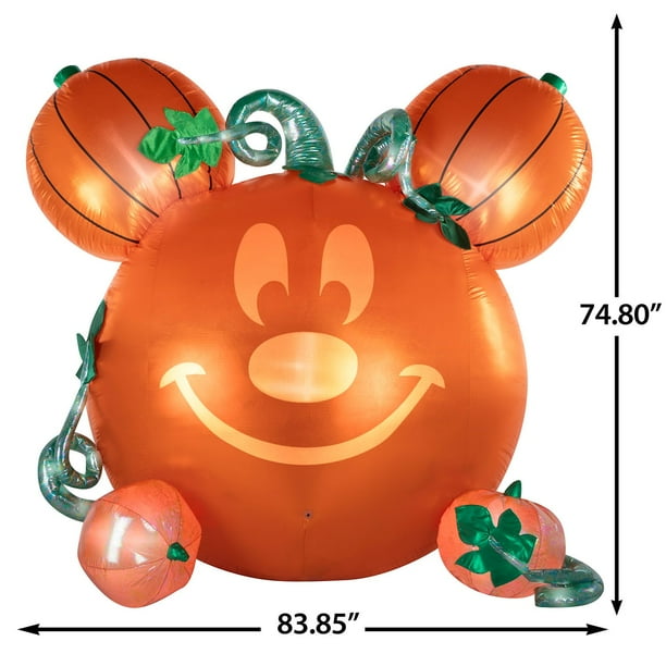 ミッキーマッスル Disney 7' Mickey Mouse Emote Glow Airblown - Samsclub.com