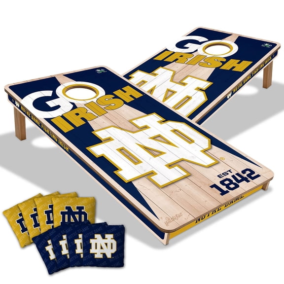 YouTheFan Notre Dame Irish 2'x4' Cornhole Board Set