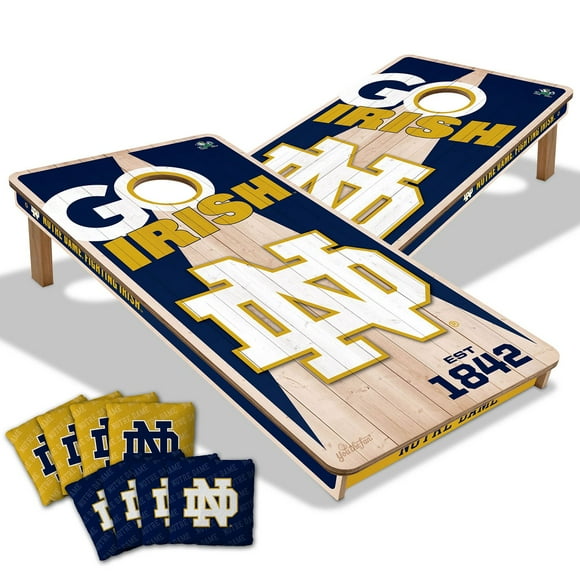 YouTheFan Notre Dame Irish 2'x4' Cornhole Board Set