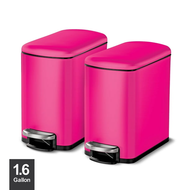 Tramontina 1.6 Gallon Step Trash Cans, 2 pack - Samsclub.com