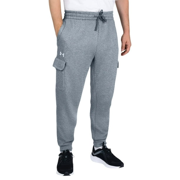 (取寄) アンダーアーマー メンズ ライバル フリース カーゴ ジョガーズ Under Armour men Under Armour Rival Fleece Cargo Joggers Marine OD Green/White Under Armour Men's Rival Fleece Cargo Joggers - Samsclub.com
