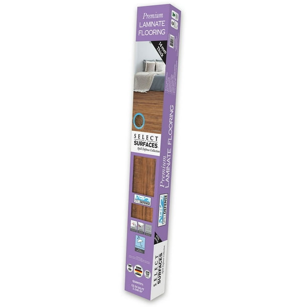 Select Surfaces Cocoa Walnut SpillDefense Laminate Flooring