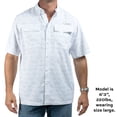 thumbnail image 6 of Habit Men's Short Sleeve 50+ UPF Fishing Shirt, 6 of 7